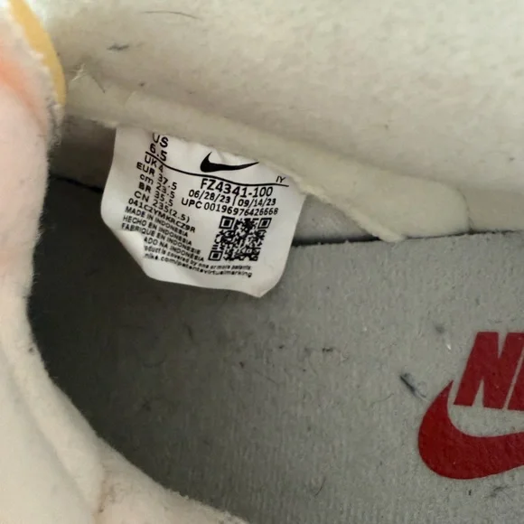 Nike Dunk LowSE Canvas Sail/Khaki Women’s 6.5 - Picture 4 of 10